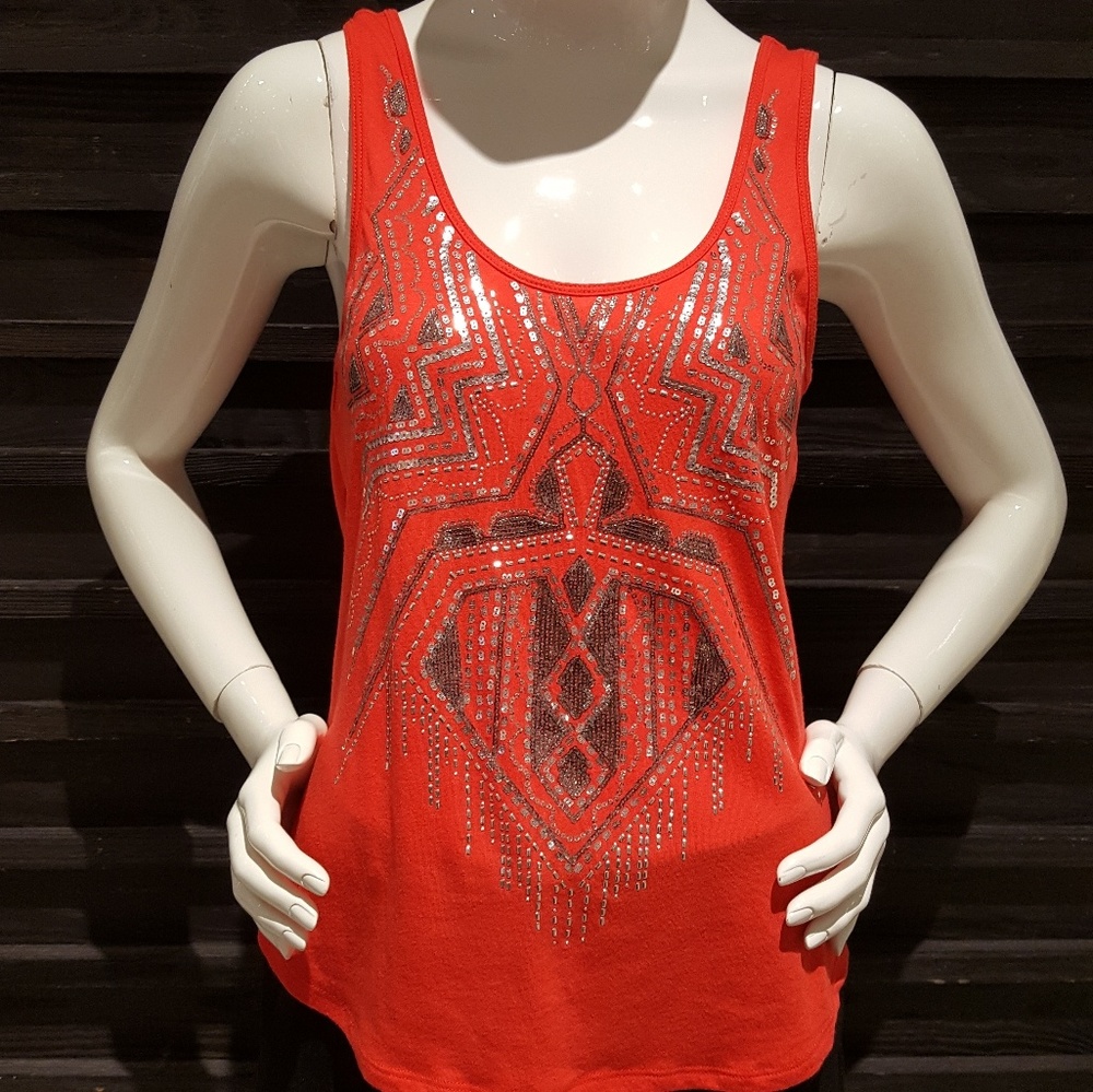 EXPRESS Embellished Tank Top